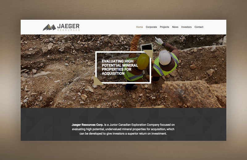 Jaeger Resources Corp